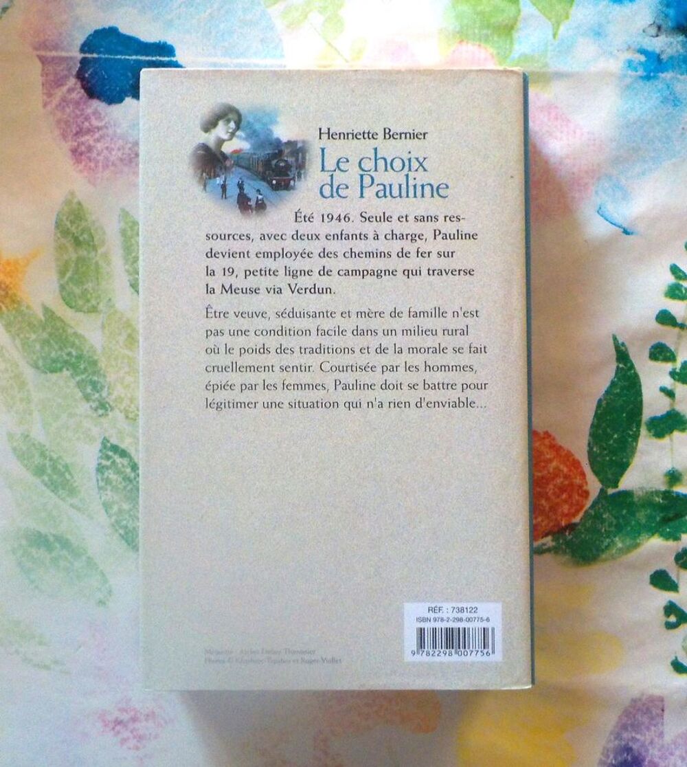 LE CHOIX DE PAULINE de Henriette BERNIER France Loisirs Livres et BD