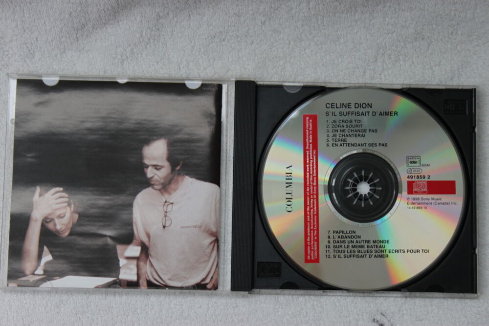 CD C&eacute;line Dion CD et vinyles