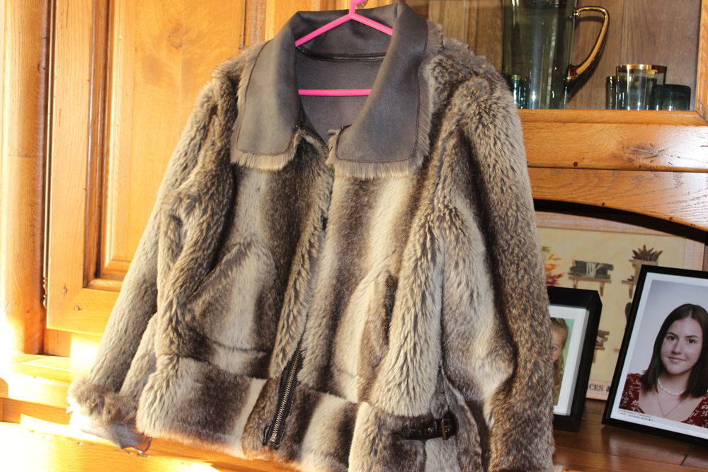 Veste en cuir reversible Vêtements