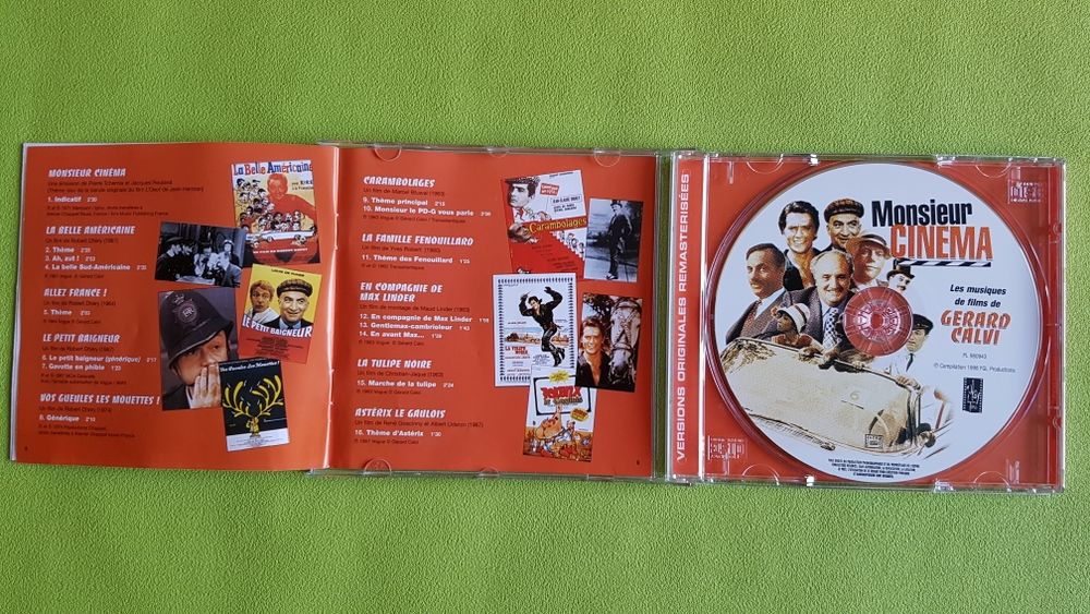 MONSIEUR CIN&Eacute;MA CD et vinyles
