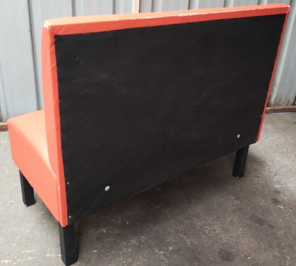 banquettes similicuir orange Meubles