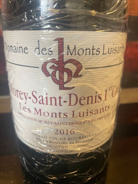 1x Morey Saint-Denis 1erCru Les Monts Luisants 2016 LUISANTS 80 Vigneux-sur-Seine (91)