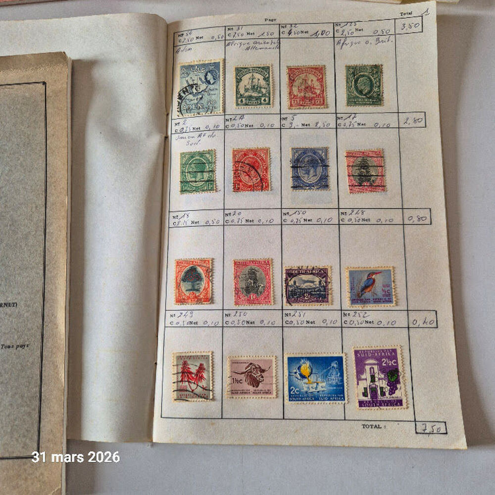 Lot de 11 carnets &agrave; choix philat&eacute;liques avec timbres 