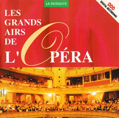 CD    Les Grands airs De L'opra - Objet Publicitaire 5 Antony (92)