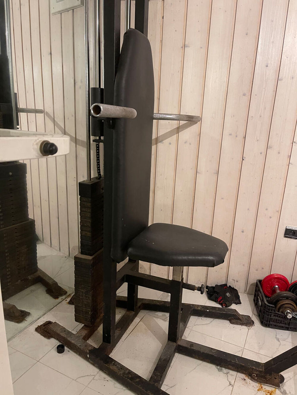 Machine fitness professionnel abdo, pectoraux, dorsaux Sports