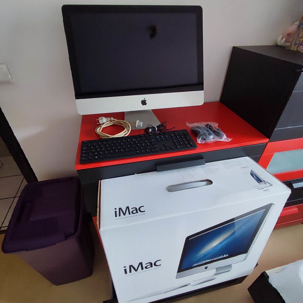 Pc iMac 21,5 pouces Windows MacOS i5 SSD 12Go Ram Matériel informatique