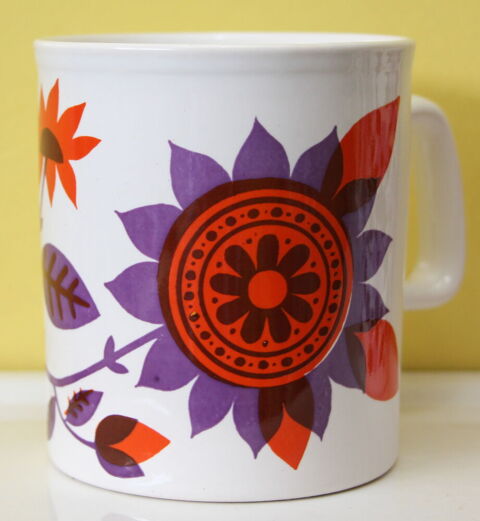 Tasse mug vintage 60 - 70 STAFFORDSHIRE POTTERIES ENGLAND 18 Issy-les-Moulineaux (92)