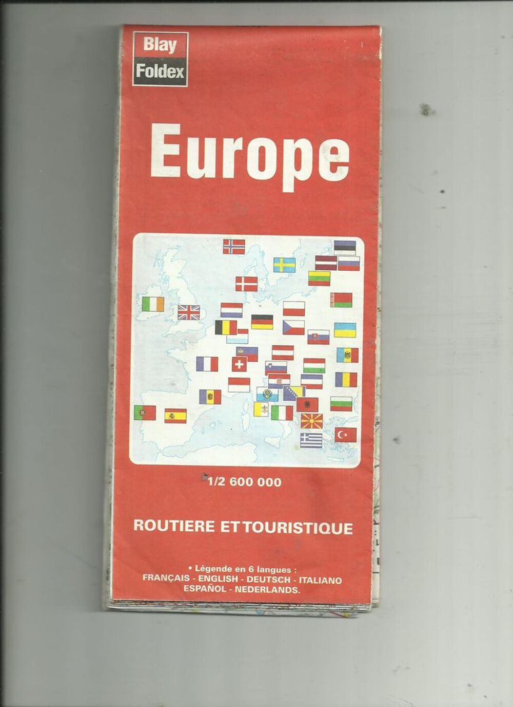 CARTE ROUTIERE DE L EUROPE Livres et BD