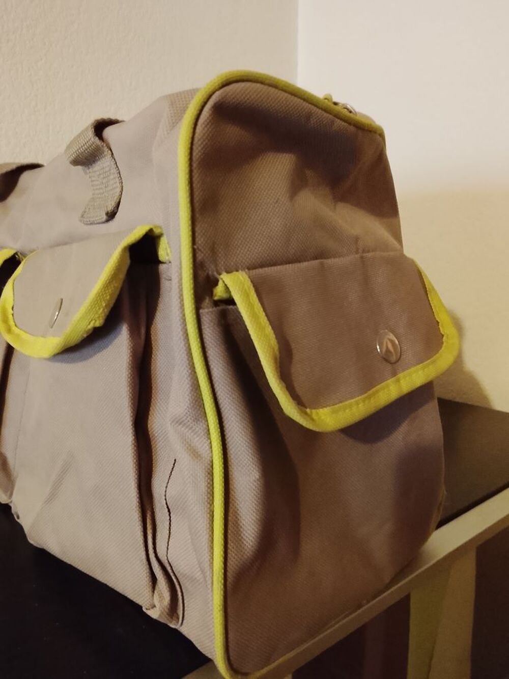 Lot sac de voyage trousse de toilette sac &agrave; linge Maroquinerie