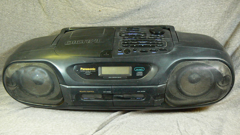 Panasonic RX-D55A CD Radio Cassette 	 Audio et hifi