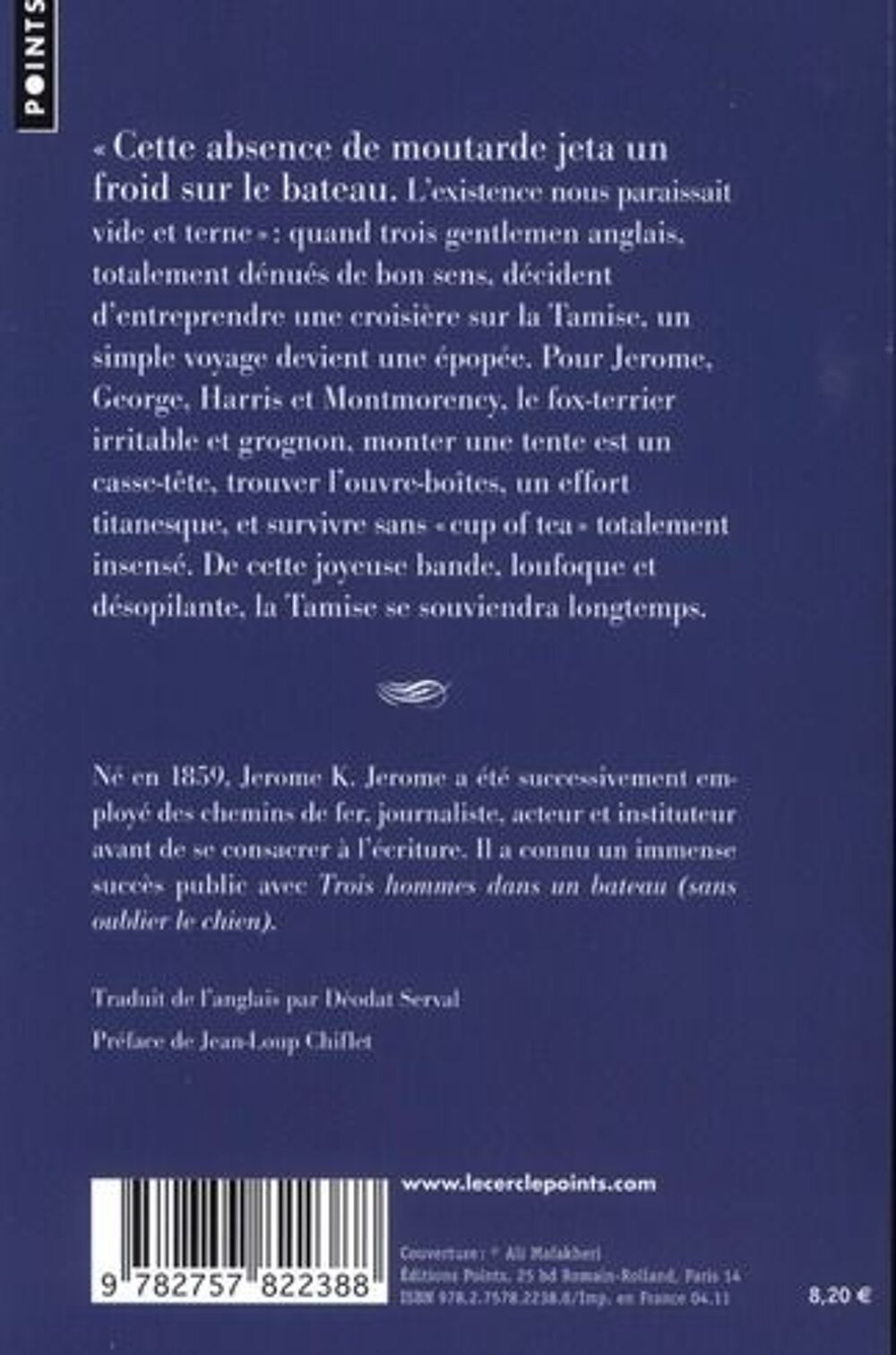 Trois hommes dans un bateau Livres et BD