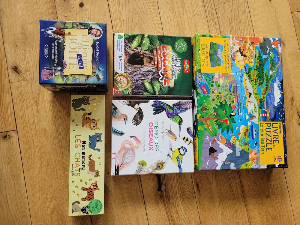 Jeux de soci&eacute;t&eacute; escape-game, memory, puzzle, quizz culturel Jeux / jouets