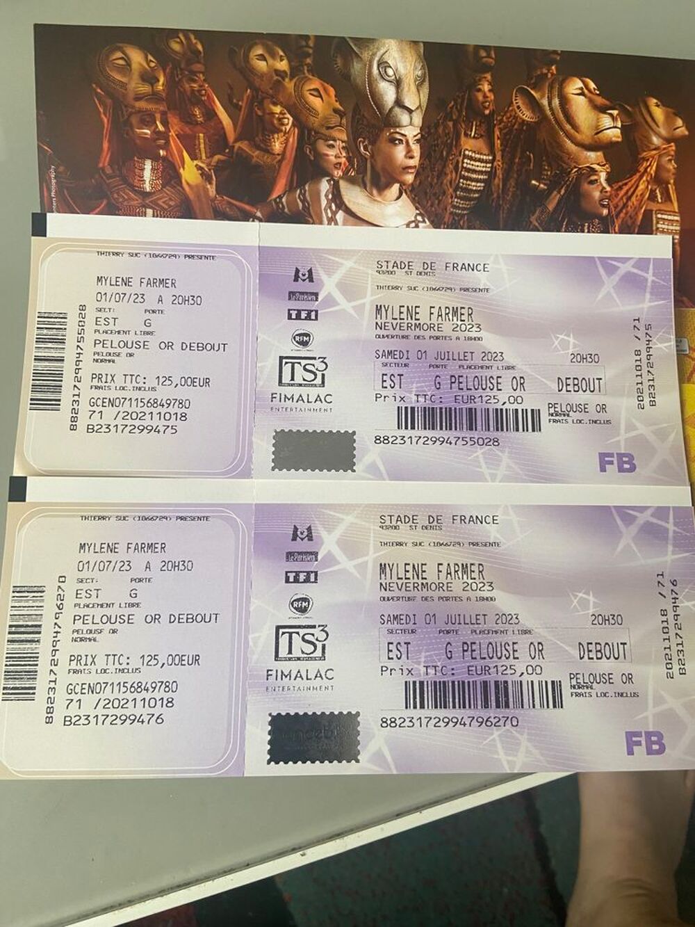 Mylene Farmer Billetterie