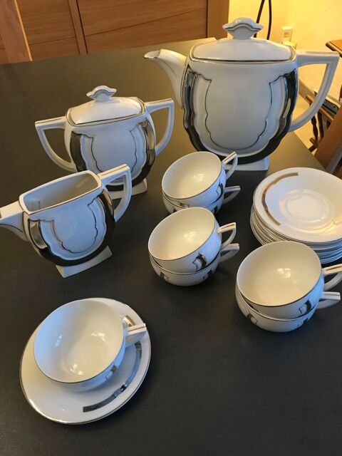 service caf� de 1940 porcelaine de Tch�coslovaquie 25 Champigny (51)