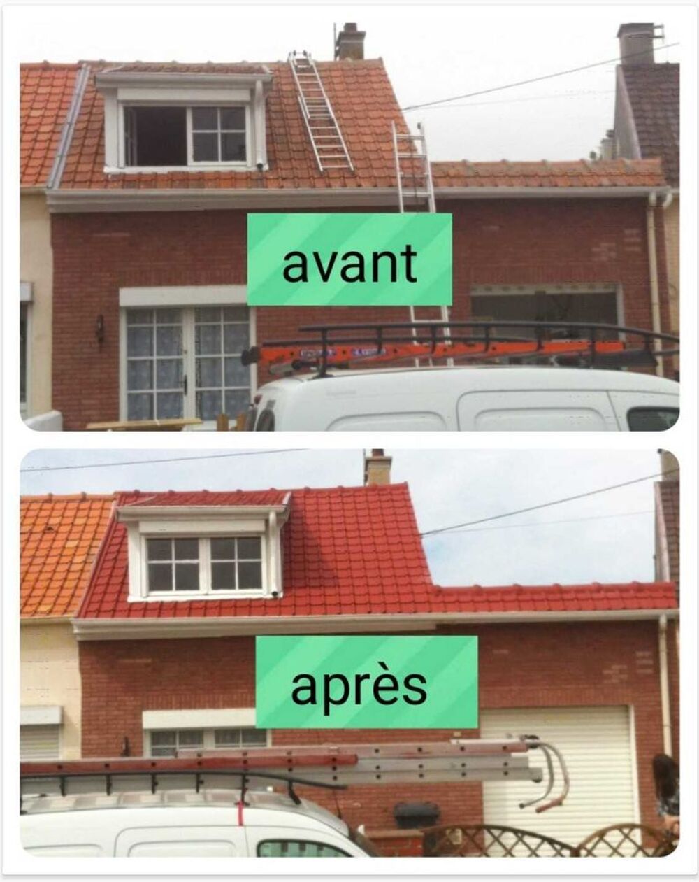 toiture tuile fibro ardoise Bricolage