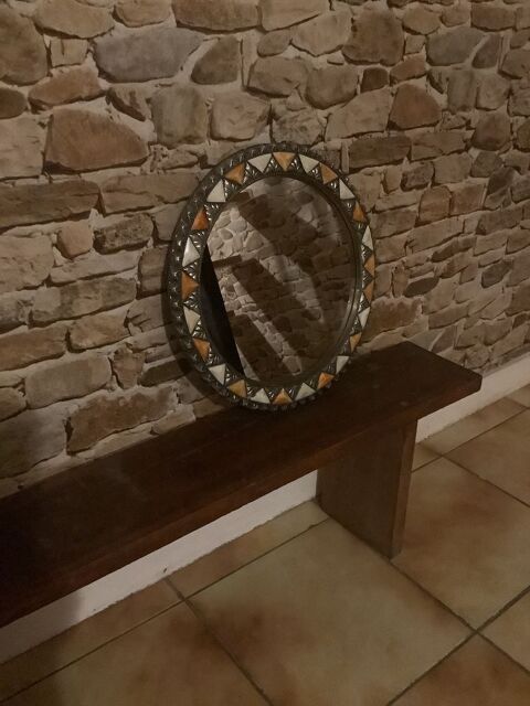 Joli miroir rond 8 Saint-Lyé (10)