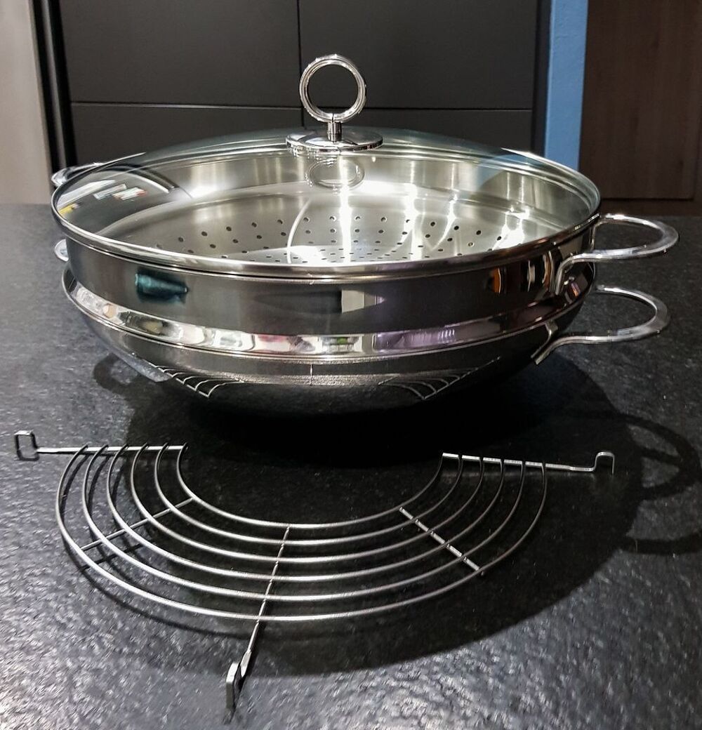 Wok Stainless Décoration