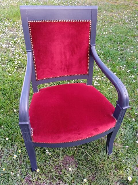 fauteuil rouge refait  neuf 0 Chevannes (91)