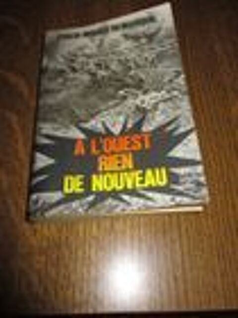 A l'ouest rien de nouveau de Erich-maria remarque 9 Mérignies (59)
