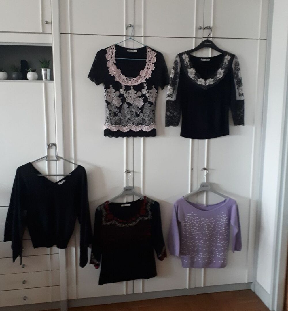 Lots pulls femme - 38/40 Vêtements