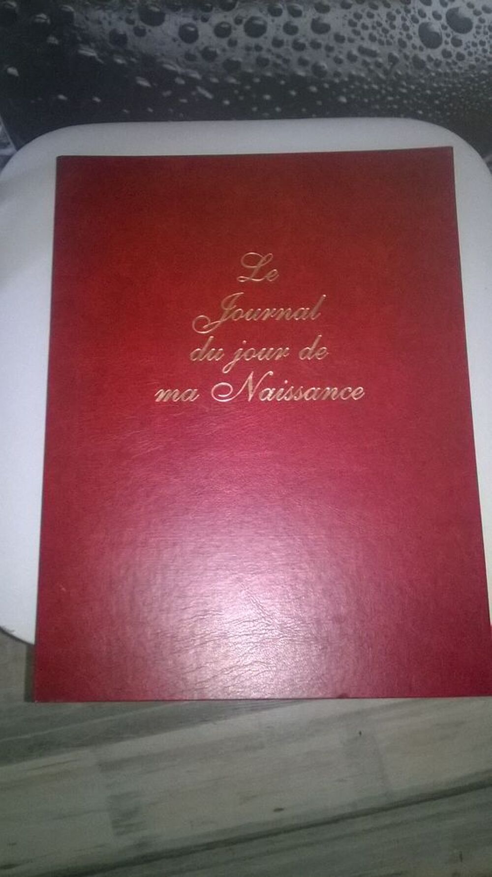 Coffret le journal de naissance 
9 aout 1946
