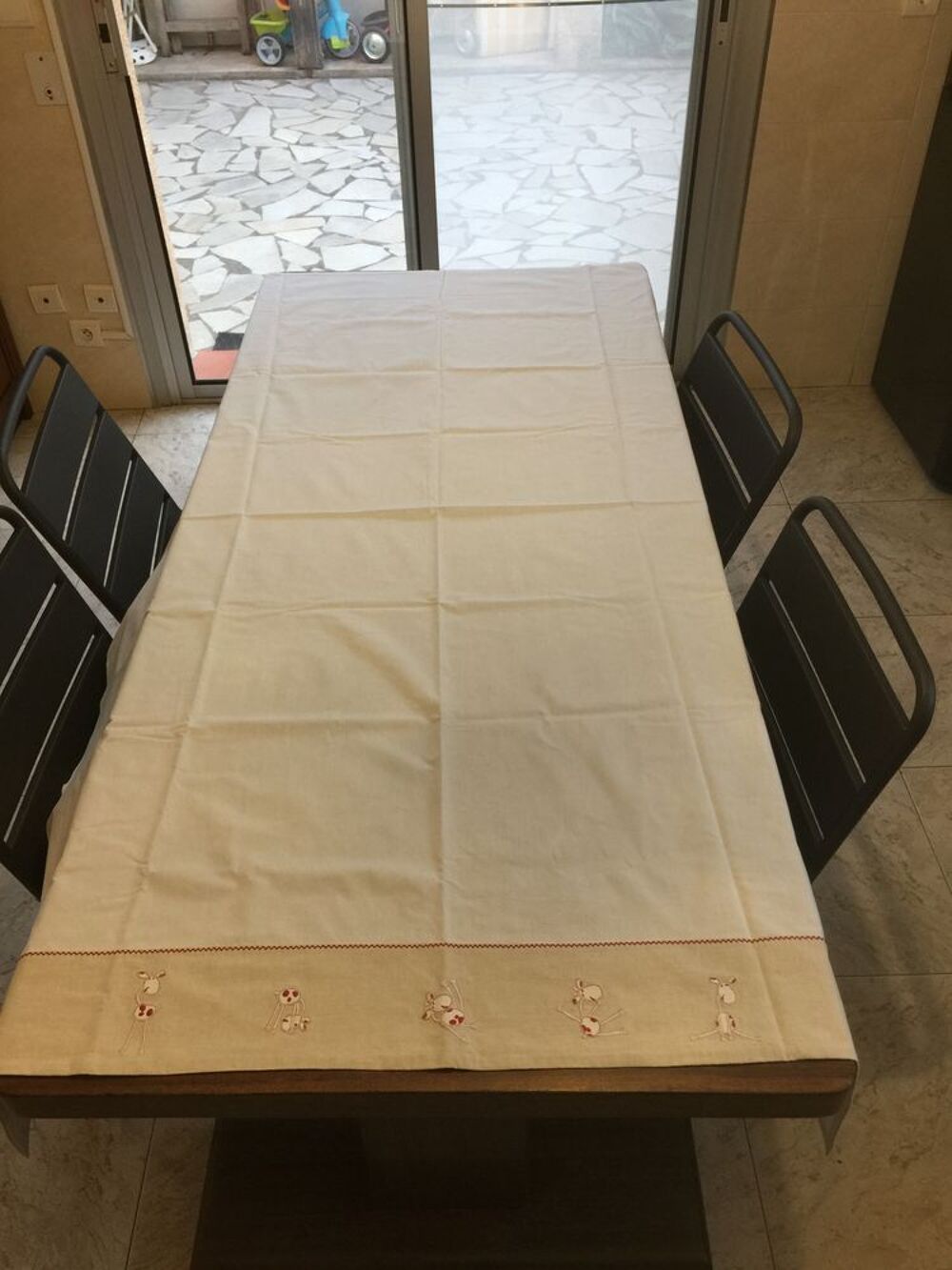 Drap de lit enfant motif " Vaches " Puériculture