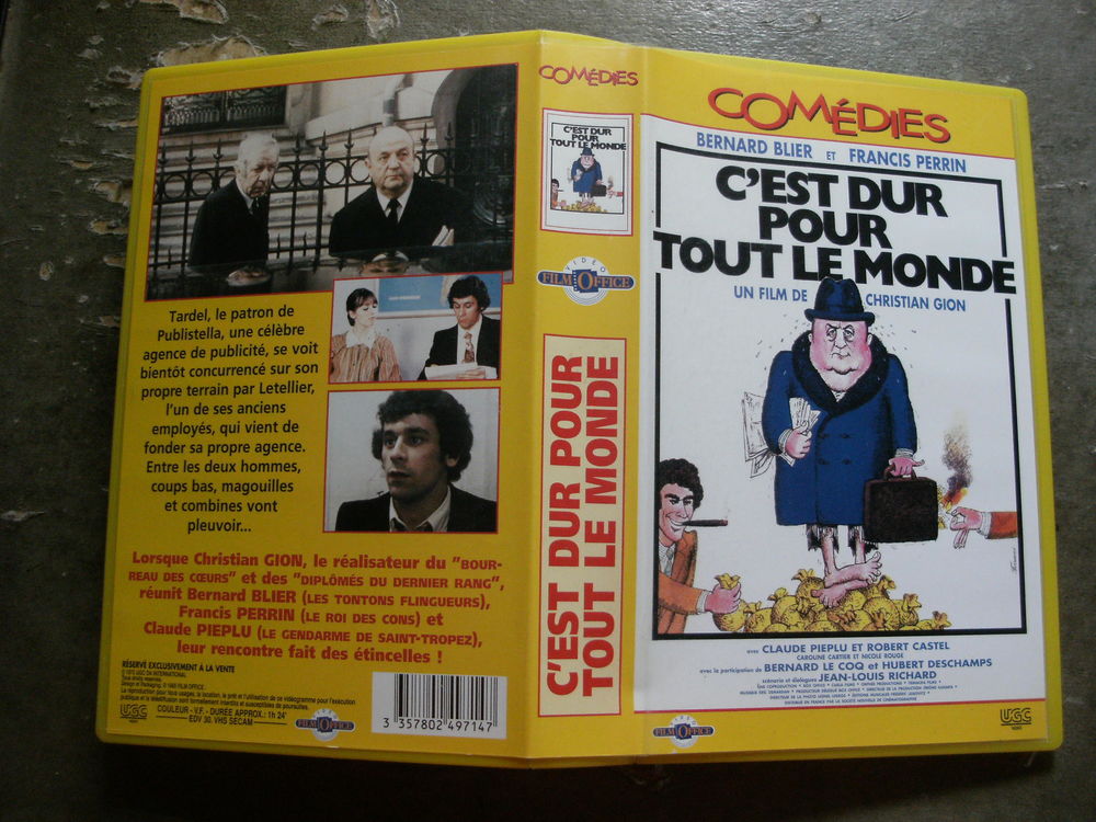 Rare film : " C 'est dur pour tout le monde " DVD et blu-ray