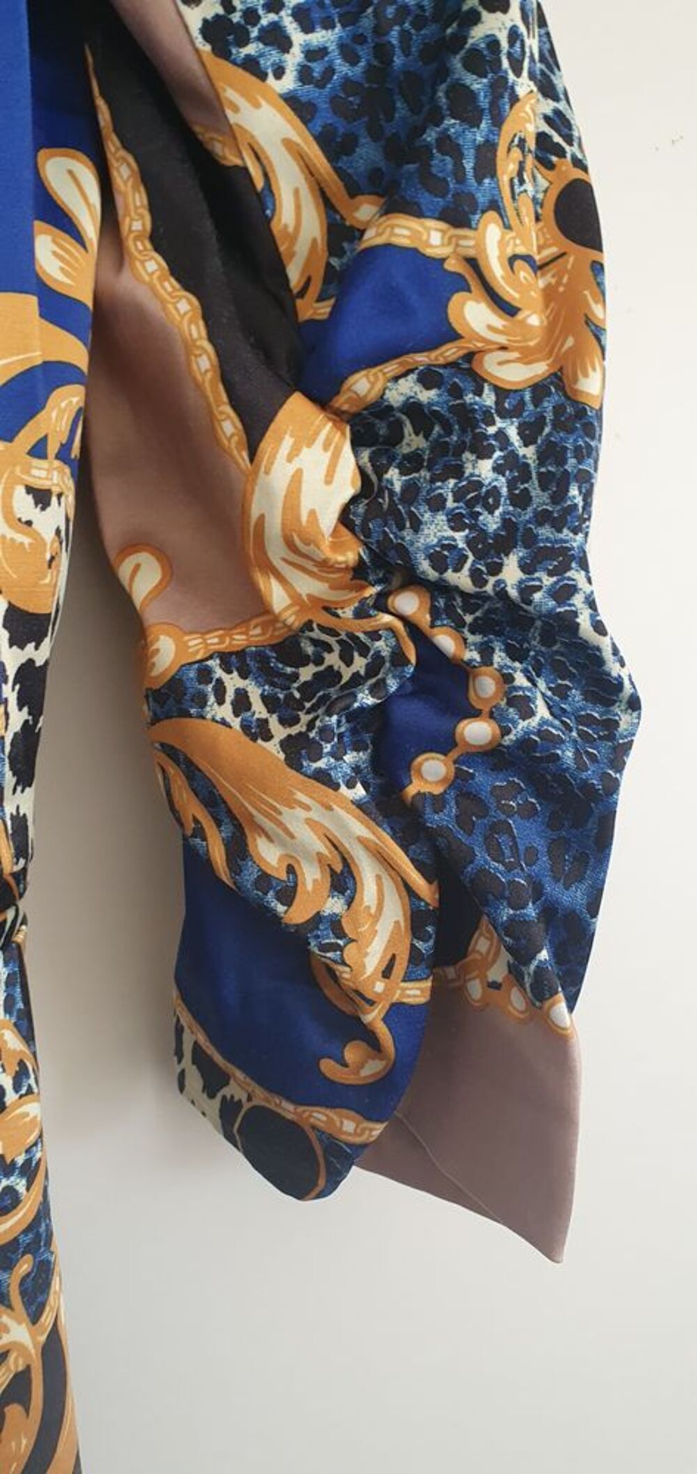 Veste tailleur or et bleue Vêtements
