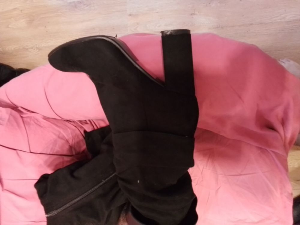 Cuissardes noires Chaussures