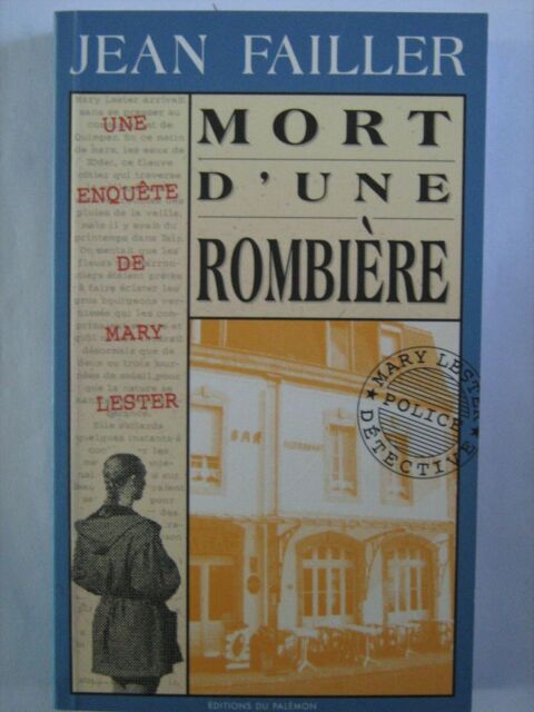 MARY LESTER N° 11 MORT D UNE ROMBIERE 2 Brest (29)