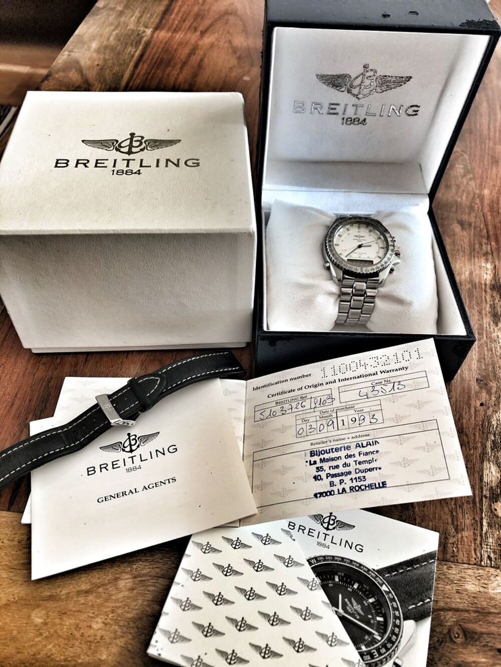 montre BREITLING New Pluton Bijoux et montres