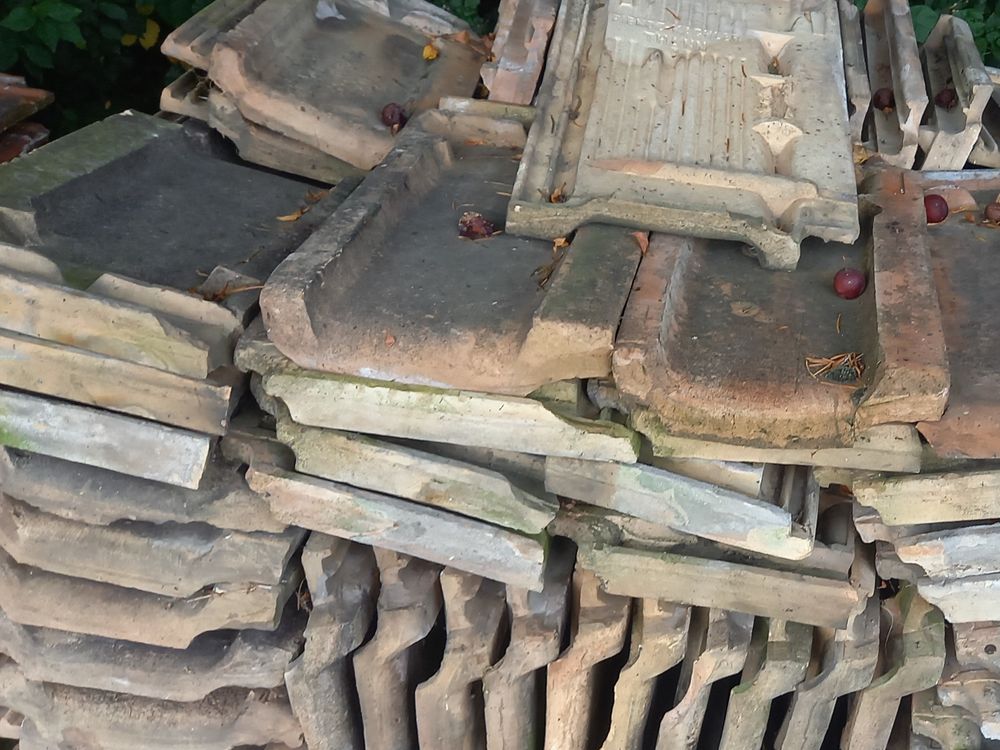 tuiles kachler thann environ 100 tuiles Bricolage