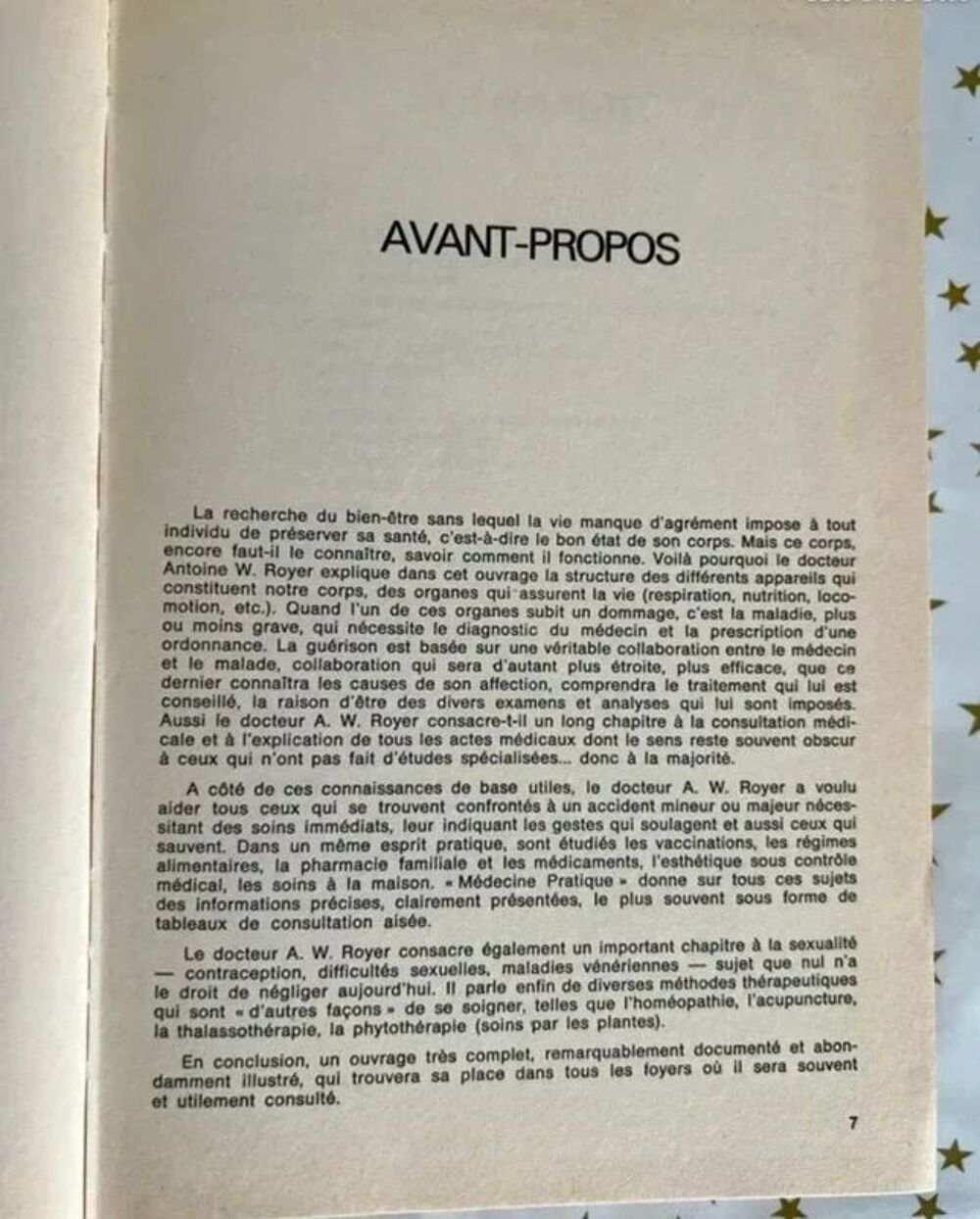 La M&eacute;decine Pratique (1976). Antoine W. Royer. Tr&egrave;s bon &eacute;tat Livres et BD