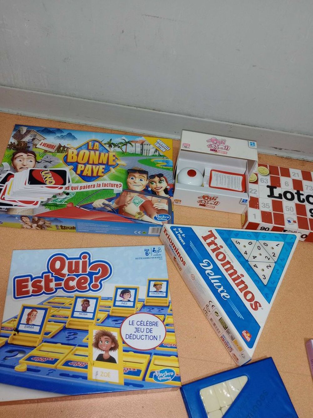 Lot complet de jeux de soci&eacute;t&eacute; neuf Jeux / jouets
