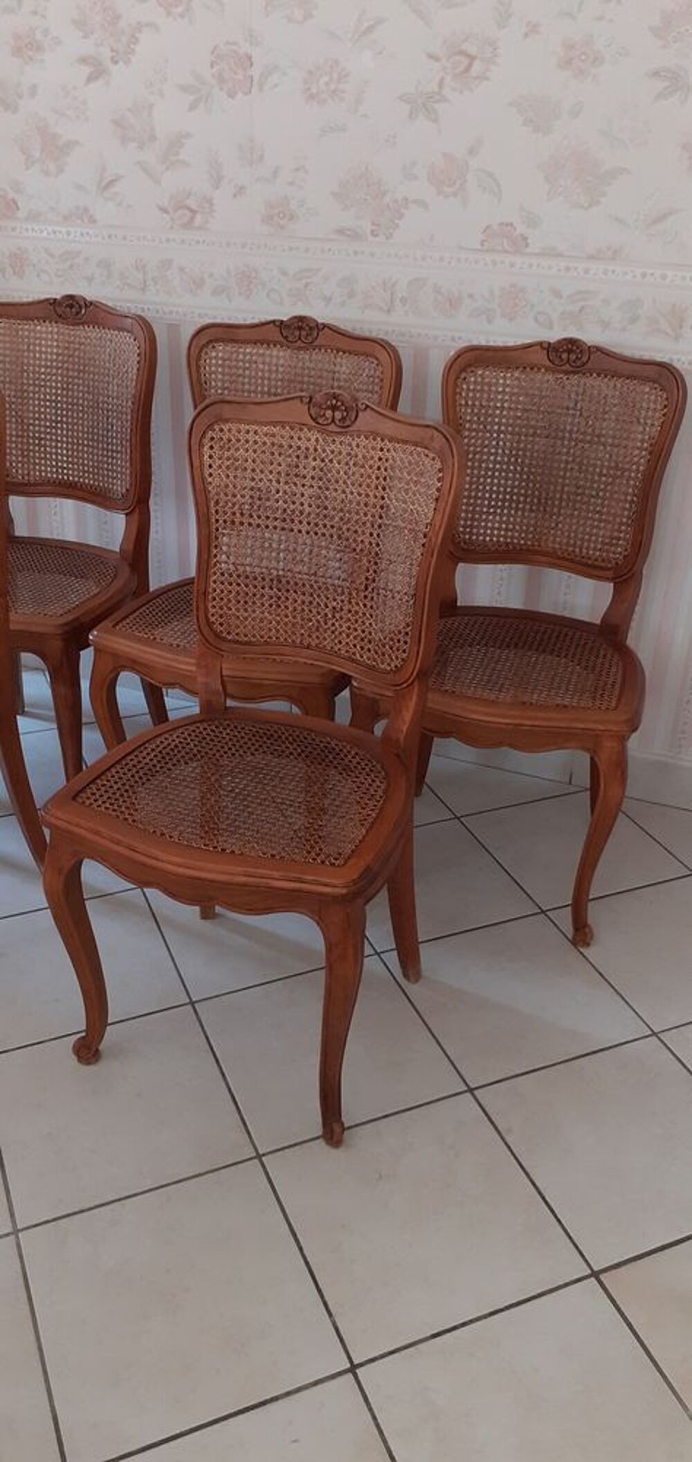 Table 100 % merisier + 6 Chaises Meubles