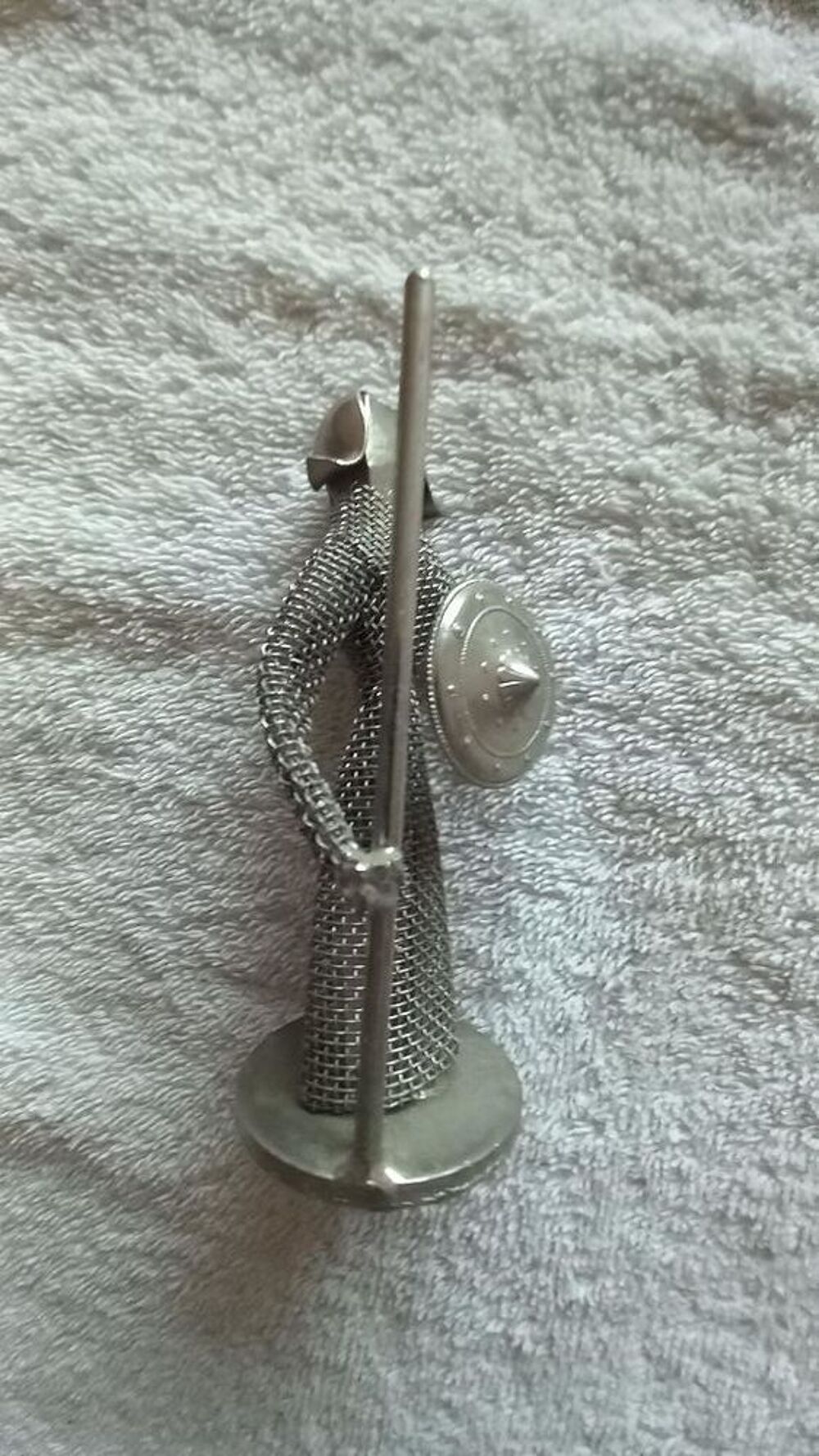 Jeu d'&eacute;checs m&eacute;di&eacute;val m&eacute;tal Jeux / jouets