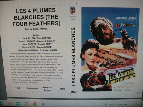 Rare film :    Les quatre plumes blanches    40 Saint-Mdard-en-Jalles (33)