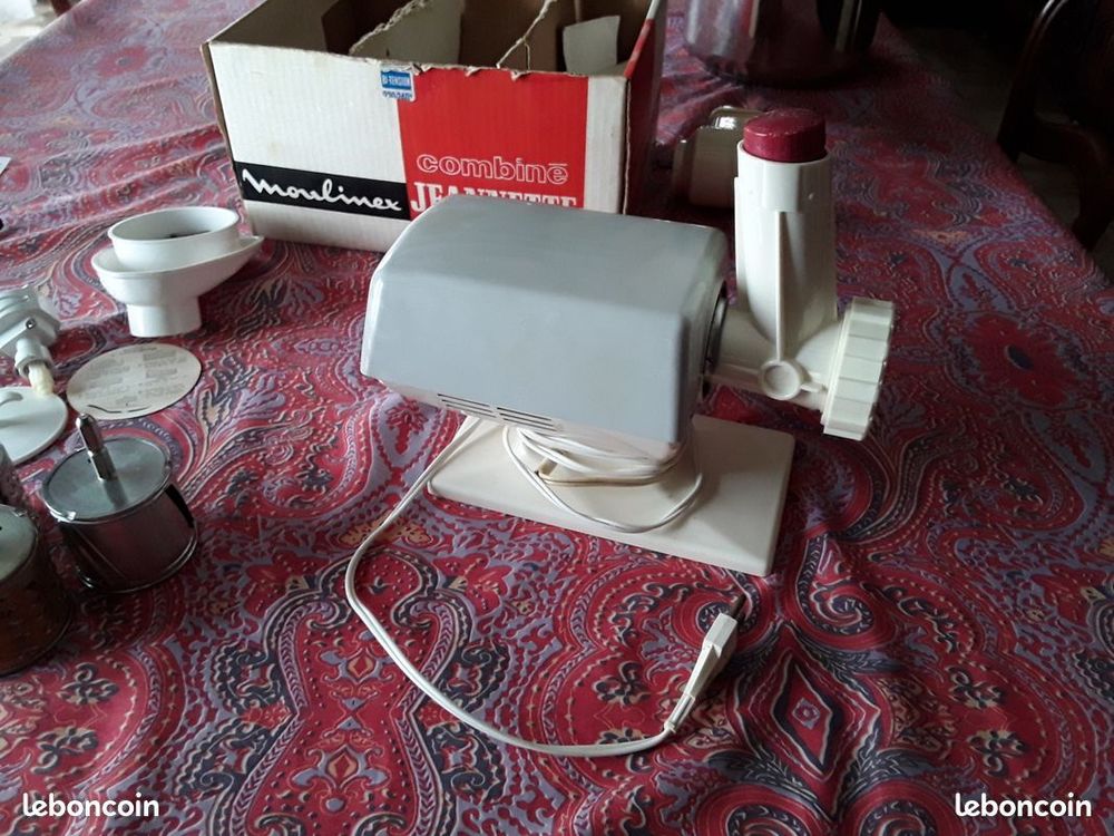 Robot de cuisine Moulinex Jeannette vintage 
