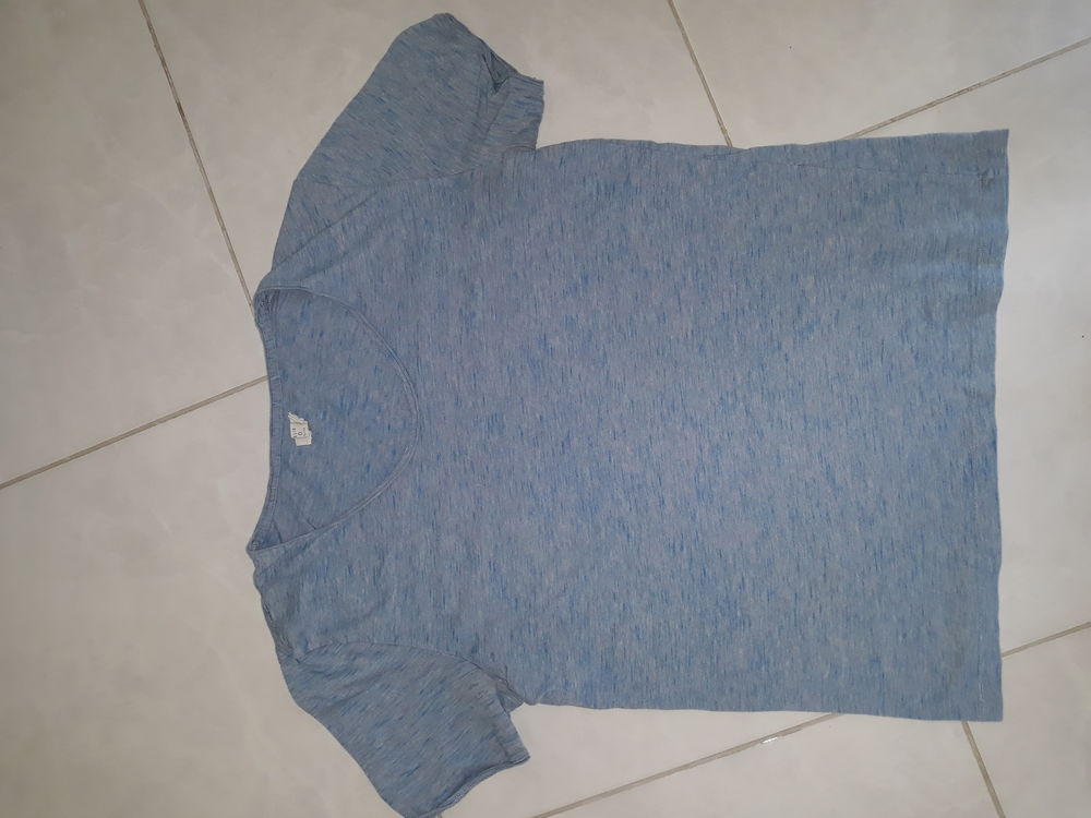 tee shirt bleu Vêtements