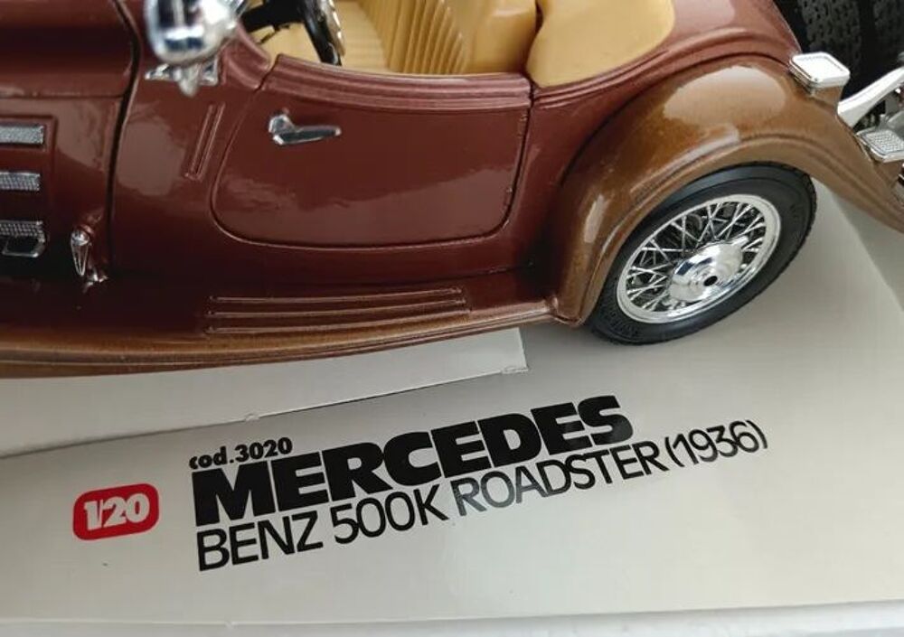Mercedes-Benz 500K Roadster 1/18 