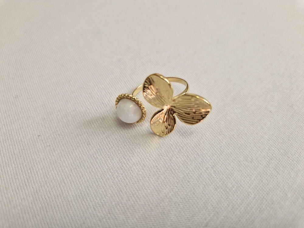 bague ajustable en acier inoxydable neuve Bijoux et montres