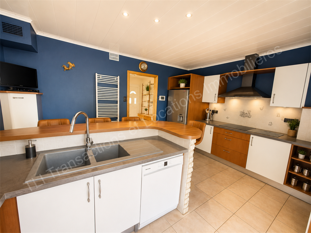 Vente Maison Maison individuelle de plain-pied 145 m² – 5 chambres – Parc arboré de 2 000 m² – Téteghem-Coudekerque-Village Teteghem