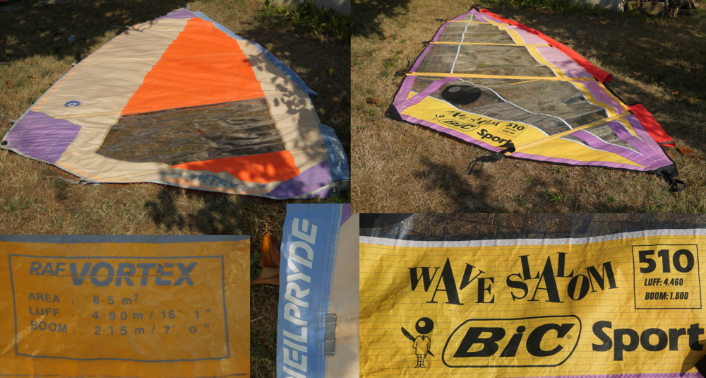 Mat, voiles, wishbone Sports