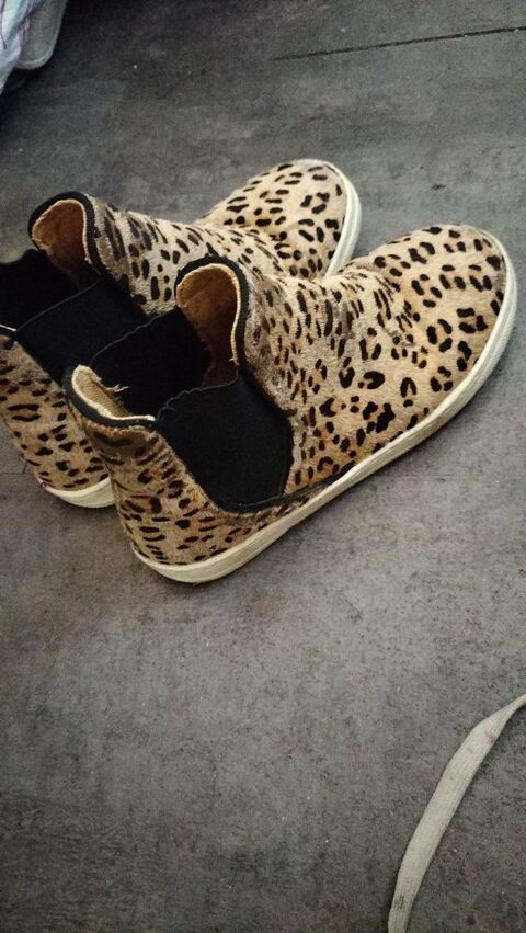 Basket cuir monoprix pointure 32 trs bon tat mode 7 Cachan (94)