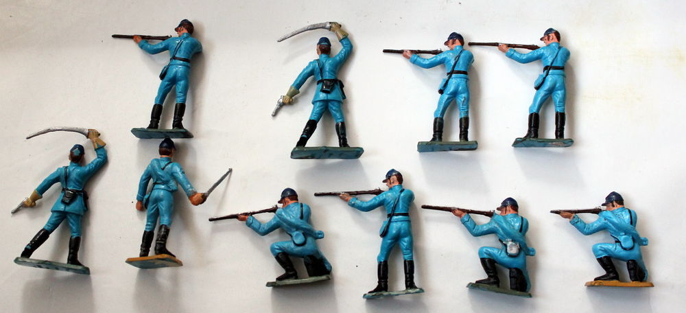 STARLUX Guerre de s&eacute;cession 10 soldats nordistes Jeux / jouets