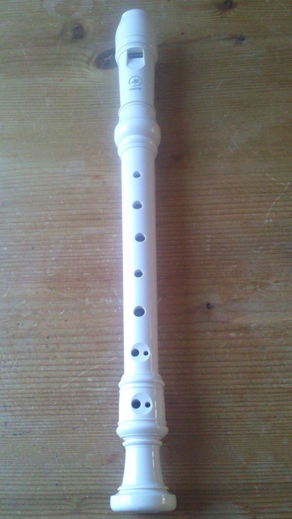Fl&ucirc;te &agrave; bec YAMAHA blanche Instruments de musique