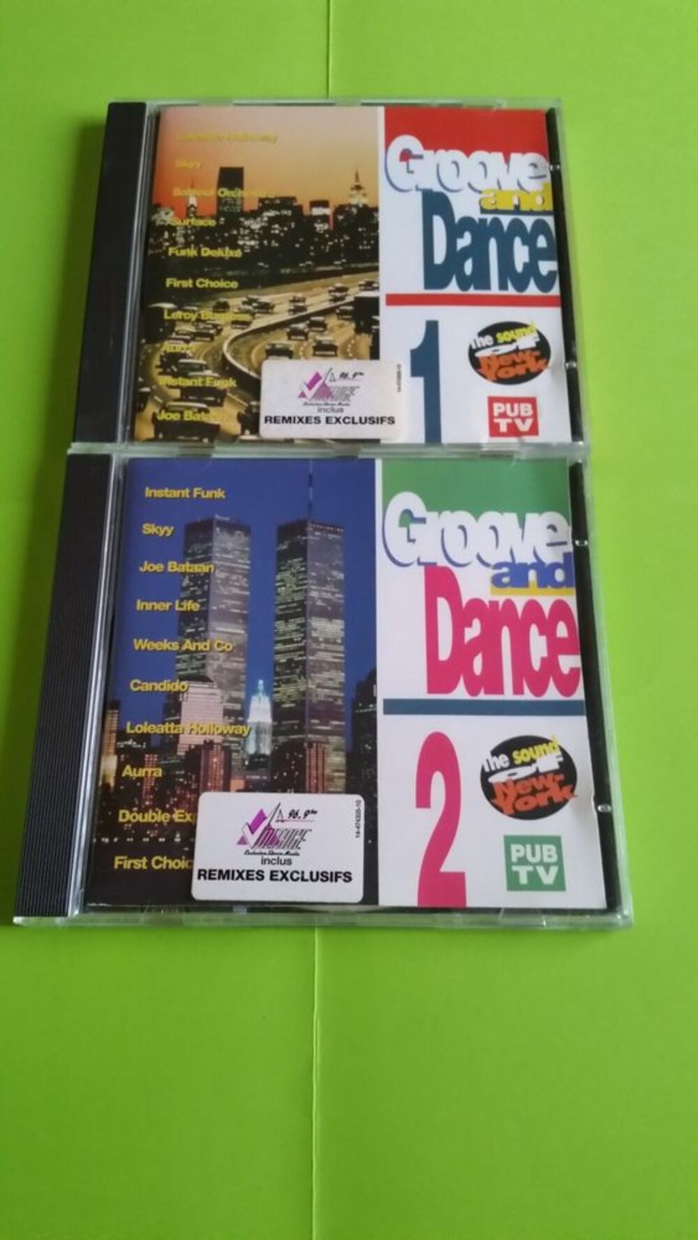 GROOVE AND DANCE VOL.1/2 CD et vinyles