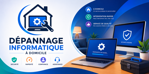Réparateur, ordinateur, imprimante à   domicile 13220 Châteauneuf-les-martigues