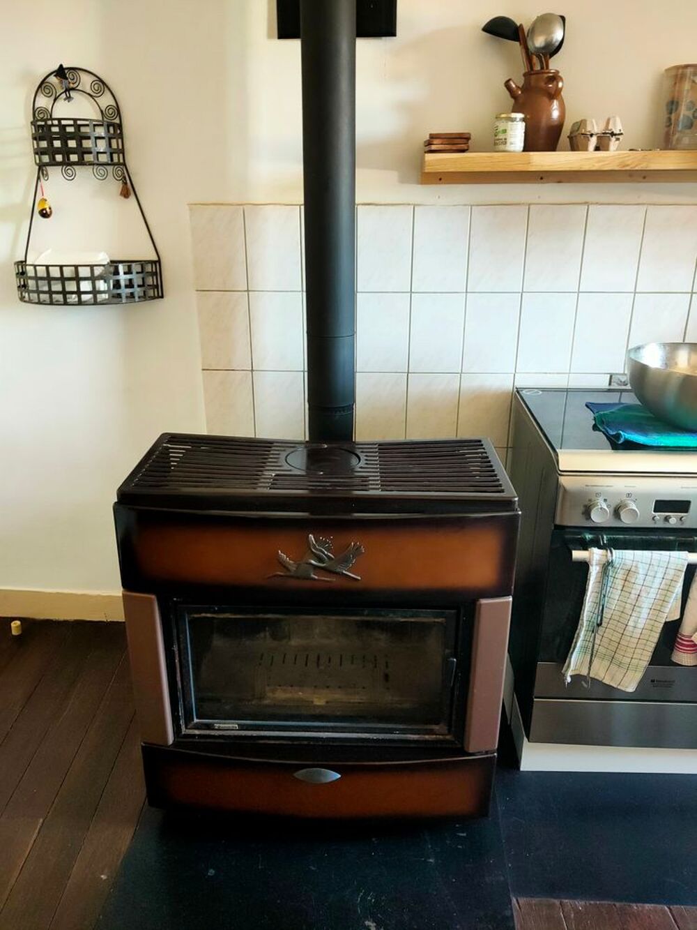 Po&ecirc;le &agrave; bois en fonte "SUPRA" 11kw Meubles