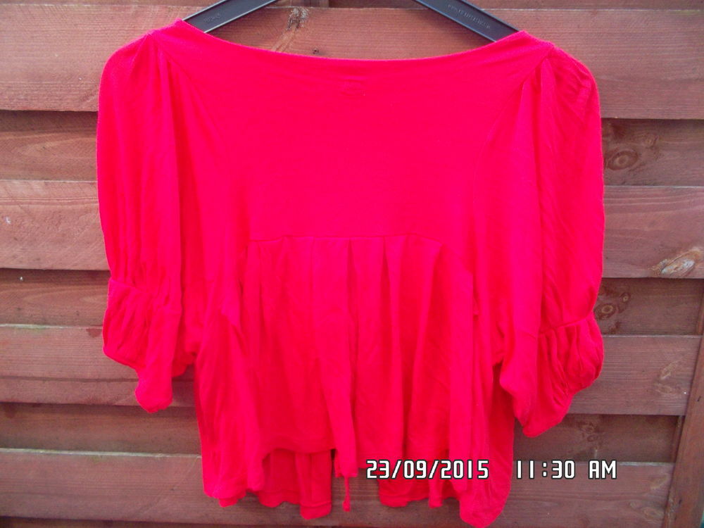 BOLERO ROUGE*JUSTE 1E*KIKI60230 Vêtements